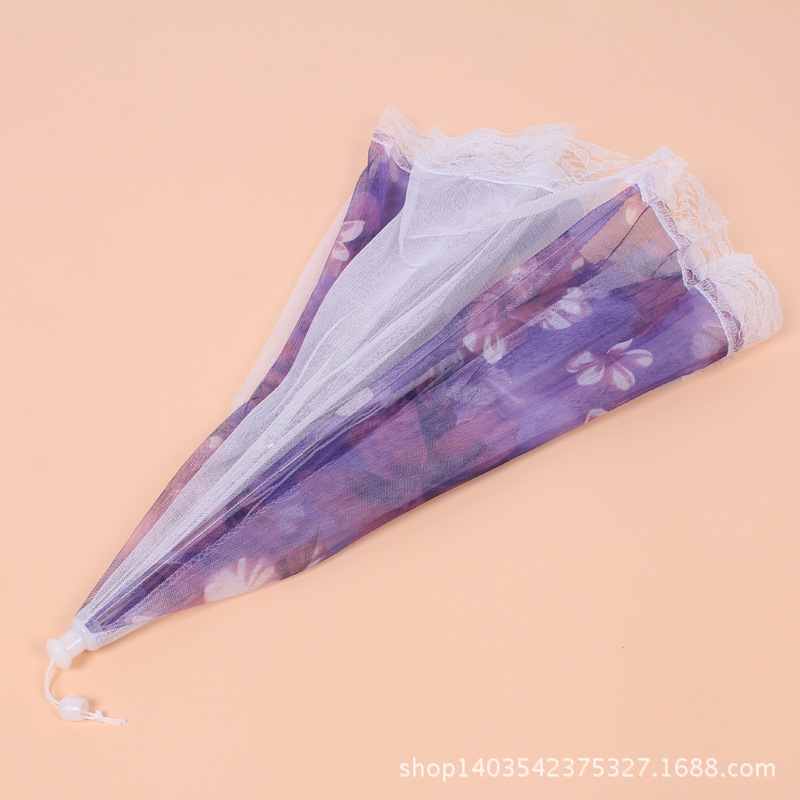 9.9元餐桌罩 防蠅罩 飯菜罩 可折疊蕾絲防蚊蟲菜罩 食物罩工廠,批發,進口,代購