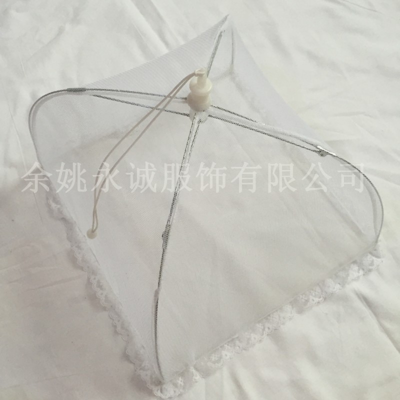 4角型簡約食物罩 印花菜罩 網格佈菜罩 防蟲通風食物罩 外貿直銷批發・進口・工廠・代買・代購