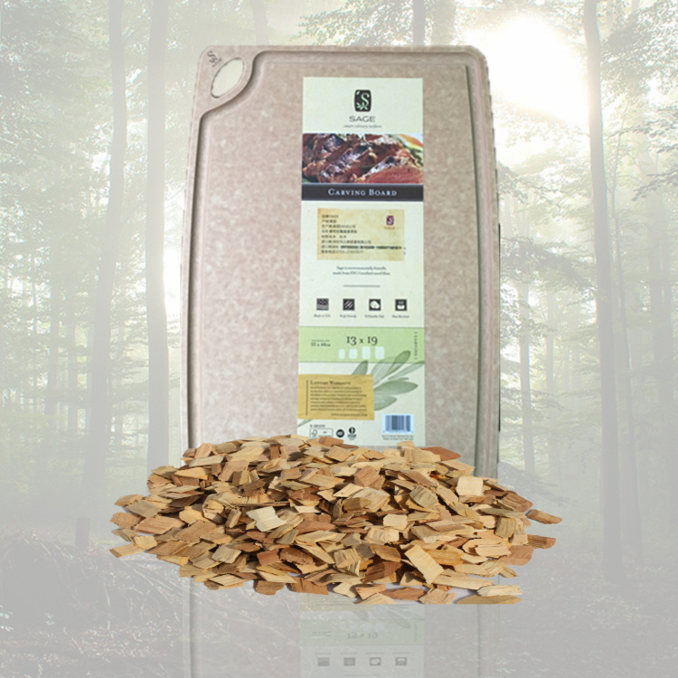 S-381319NF大廚禦用SAGE防滑抗菌切菜板 帶掛鉤孔液汁槽健康砧板批發・進口・工廠・代買・代購