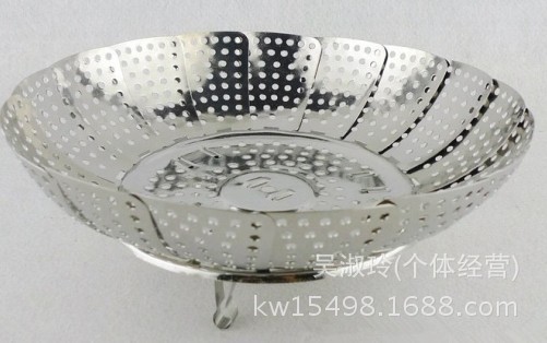 廠傢直銷 收縮型蒸盤架 多用帶環三角蓮花蒸架 新奇產品 蒸菜盤架工廠,批發,進口,代購
