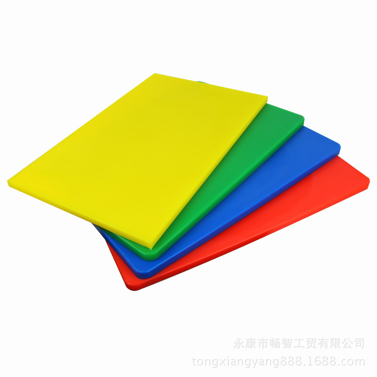 PE抗菌彩色方形菜板塑料加厚批發定做砧板案板壽司板切菜肉墩案板工廠,批發,進口,代購