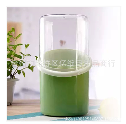 筷兜帶蓋子塑料多功能防塵廚房筒掛壁式瀝水分格筷子筒工廠,批發,進口,代購