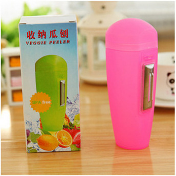多功能收納削皮器 廚房好幫手 收納水果去皮器  削皮刀 廠傢直銷工廠,批發,進口,代購