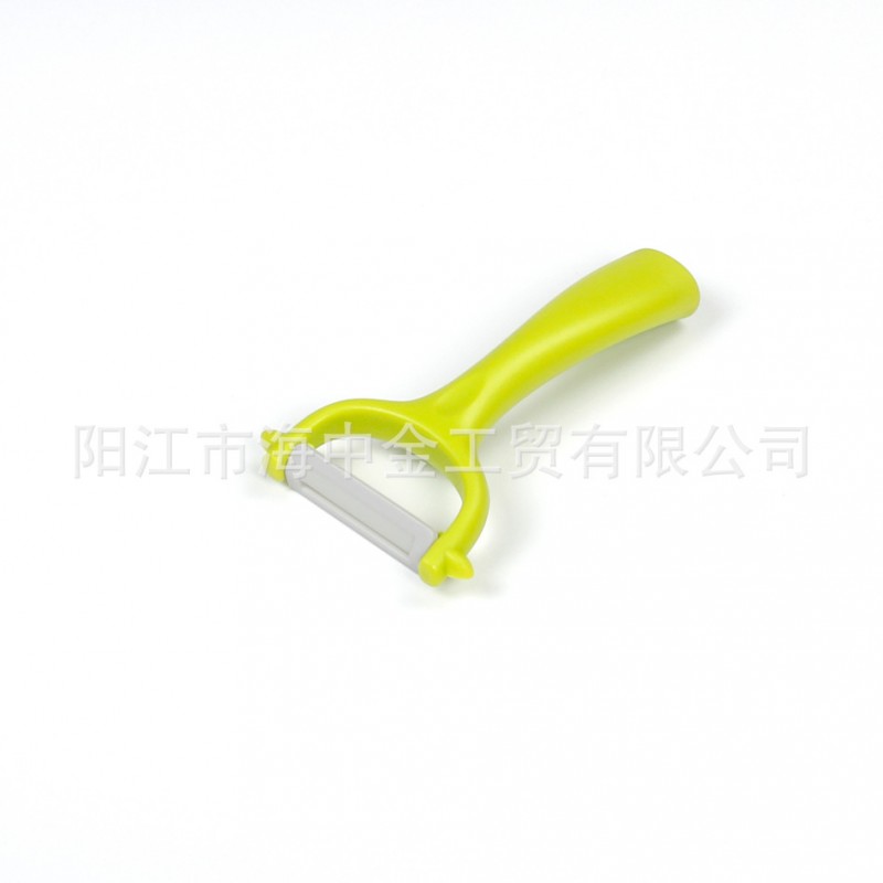廠傢直銷傢用陶瓷削皮刀 果皮刨 塑料站立去皮刨 蔬菜刨 果皮刨工廠,批發,進口,代購