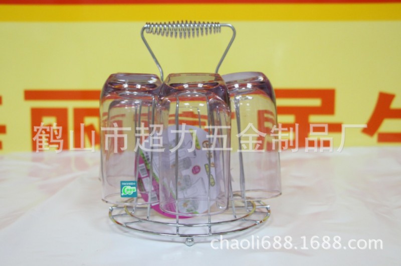 時尚環保美麗耐用廚房用品不帶盤高六杯架工廠,批發,進口,代購