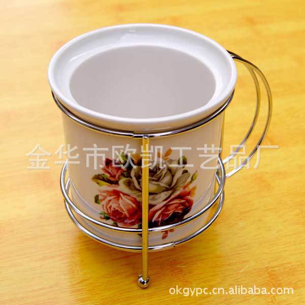 10月新品 日式原木無印良品風格陶瓷 湯匙架套裝筷子桶/盒工廠,批發,進口,代購