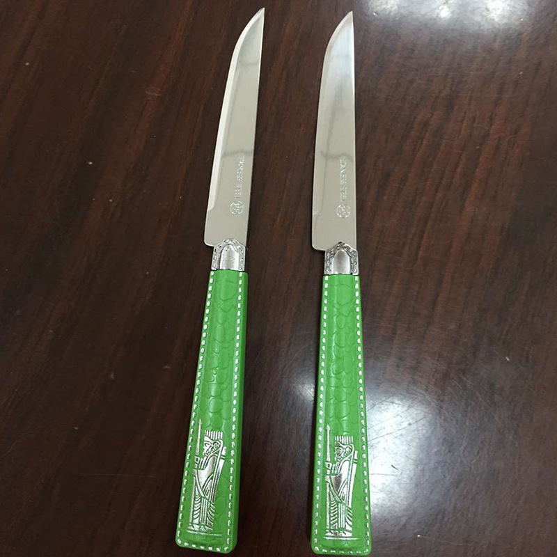 PP塑料柄不銹鋼水果刀 不銹鋼切水果餐具定製 酒店傢居外貿必備工廠,批發,進口,代購