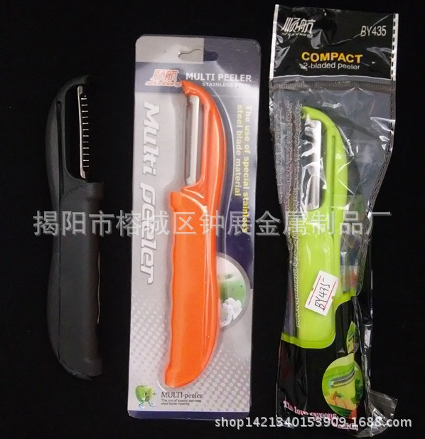 創意不銹鋼削皮刀 多功能削皮器 刨絲器 不銹鋼瓜刨 廚房小工具批發・進口・工廠・代買・代購