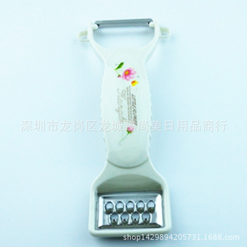 多功能刨絲磨蒜削皮刀 水果削皮絲器 蘿卜拉刨 多用刨刀 直銷批發工廠,批發,進口,代購
