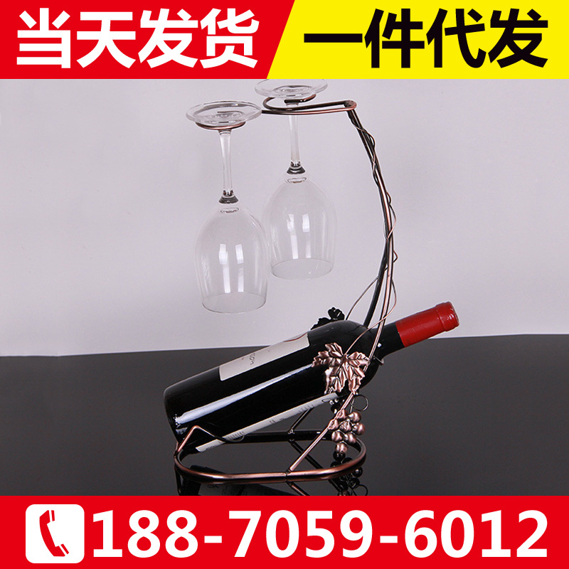 廠傢直銷 紅酒杯架 歐式酒杯架 鐵藝葡萄酒杯架 金屬掛杯酒杯工廠,批發,進口,代購