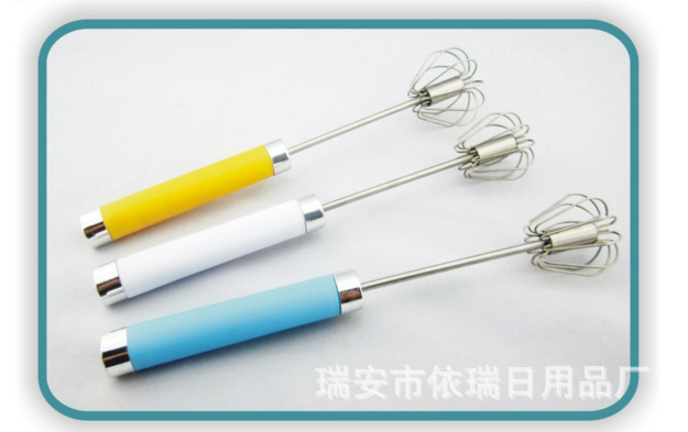 生產直銷旋轉打蛋器半自動不銹鋼打蛋器手壓式批發・進口・工廠・代買・代購
