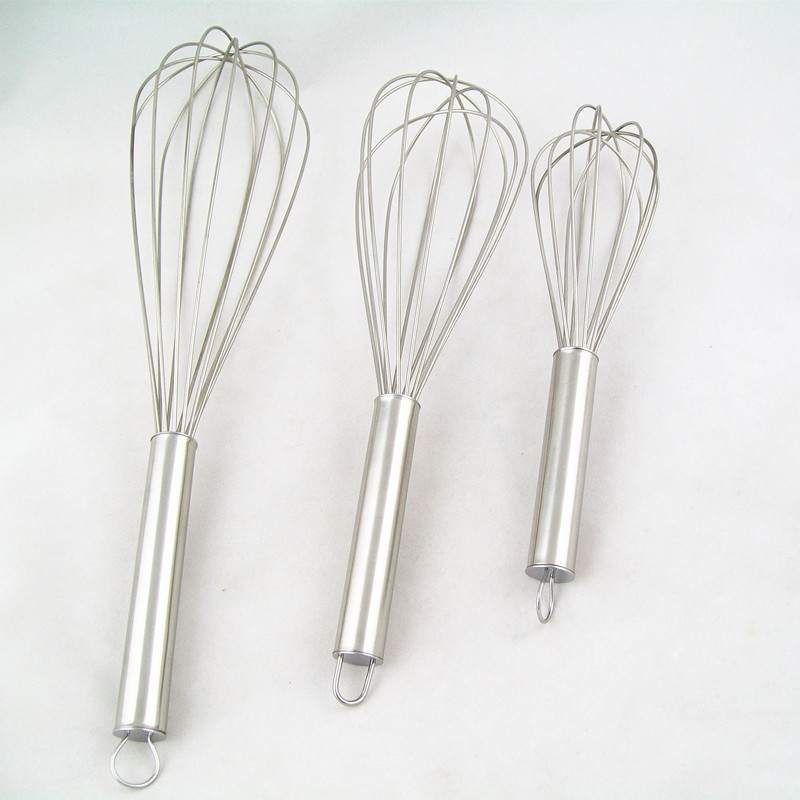 廠價直銷不銹鋼打蛋器和麵器 奶油攪拌器烘培工具8寸12寸線條加厚工廠,批發,進口,代購