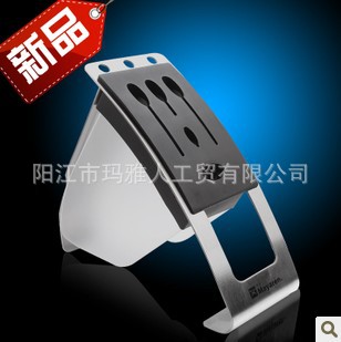 瑪亞人韓品 不銹鋼刀座 刀架 廚房套刀 亞克力收納架工廠,批發,進口,代購