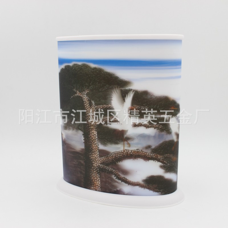 3D風景畫禮品刀架廚房用品多功能刀具架 收納刀座批發・進口・工廠・代買・代購