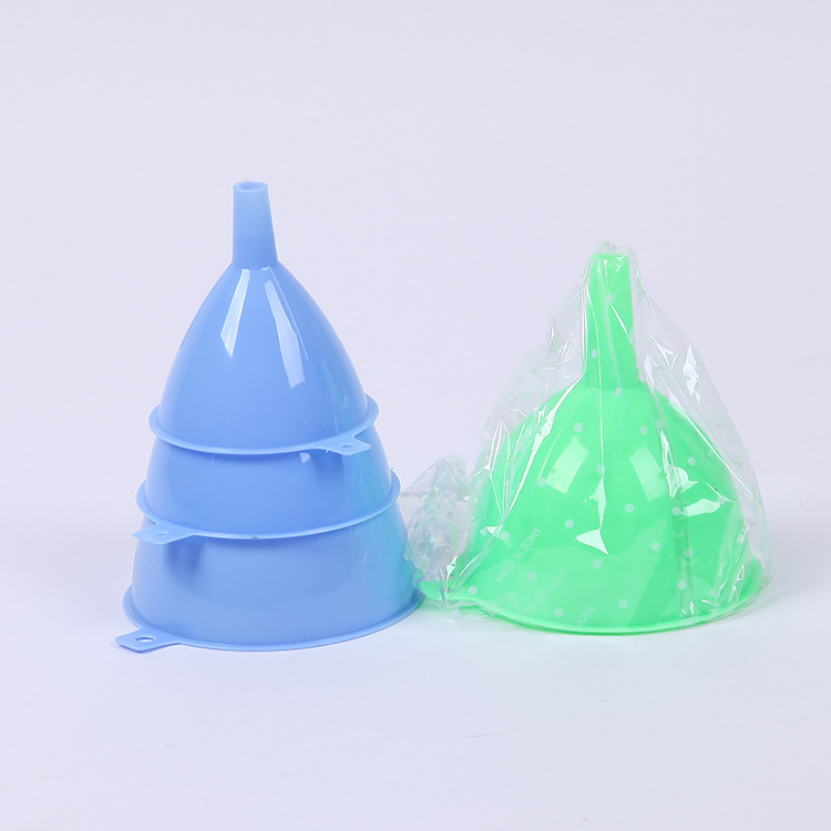 小三套漏鬥 彩色塑料油漏鬥 傢用水漏米漏 廚房小工具批發批發・進口・工廠・代買・代購