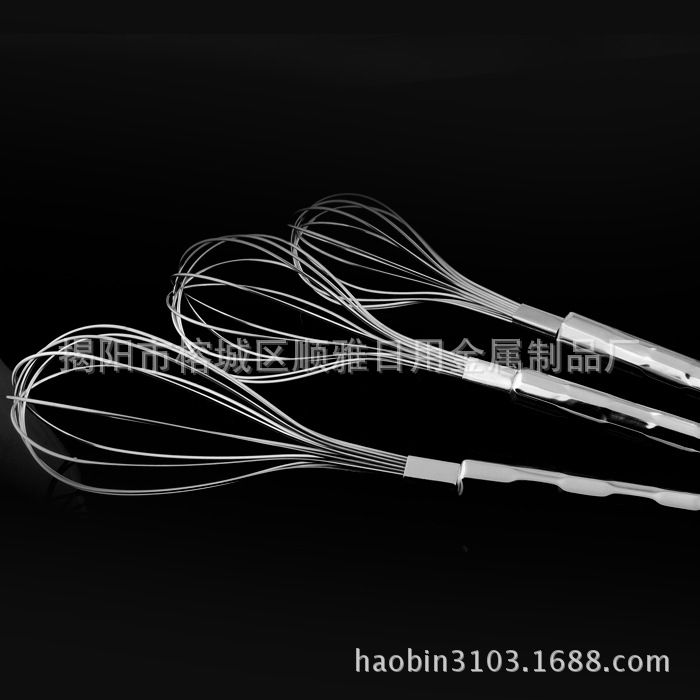 10寸無磁不銹鋼打蛋器 螺紋水立方立體手柄打蛋器批發・進口・工廠・代買・代購