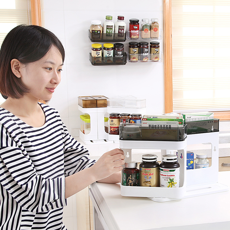 韓國廚房用品調料盒調味罐套裝 多功能收納架 專利產品工廠,批發,進口,代購