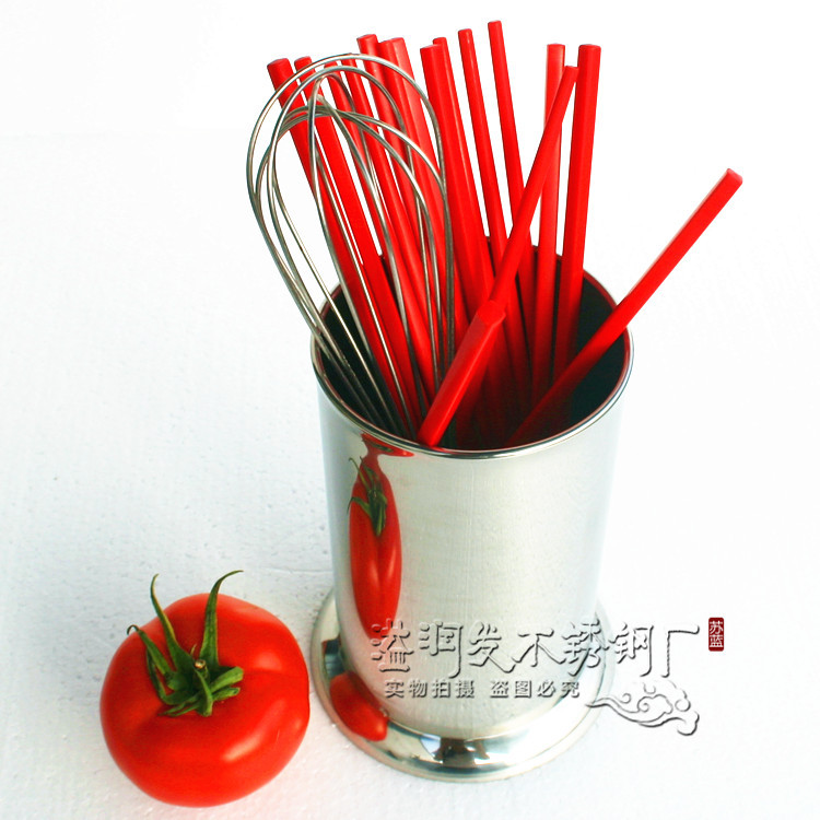 304不銹鋼筷子筒圓形瀝水收納鏤空花紋帶腳餐具單筷籠盒創意加厚工廠,批發,進口,代購