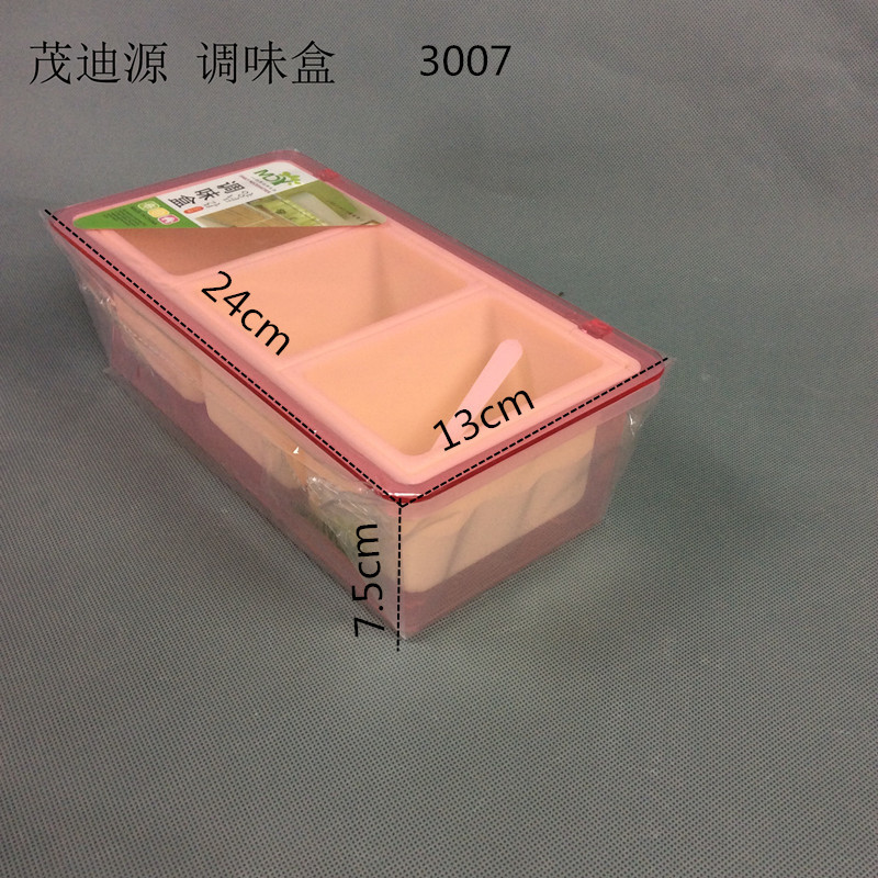 廠傢批發韓式居傢必備帶蓋時尚安全多格調料調味罐批發・進口・工廠・代買・代購