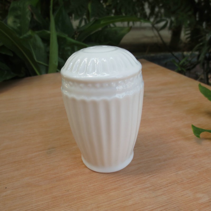 潮州陶瓷調味瓶 浮雕葉紋椒瓶 鹽瓶工廠,批發,進口,代購