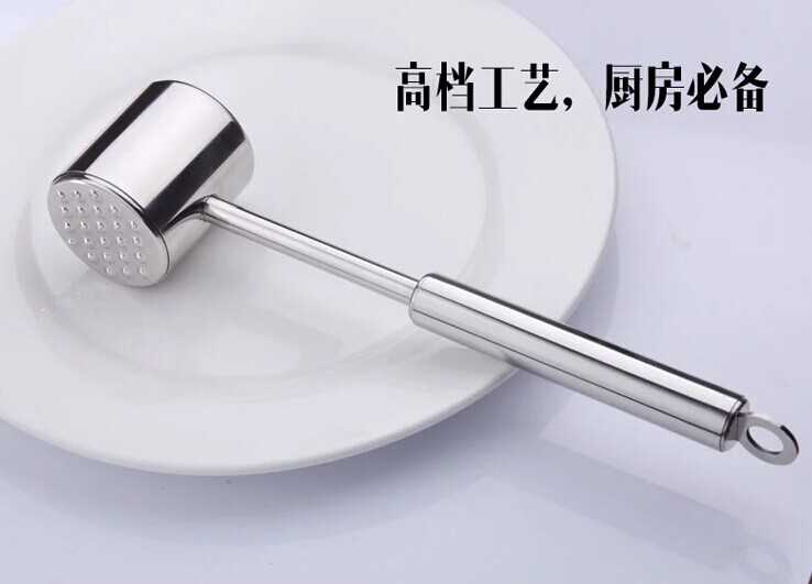 出口德國 不銹鋼錘肉器 松肉錘  牛排錘 可定製LOGO 廚房食品用品工廠,批發,進口,代購