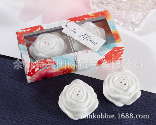 新款結婚回禮小禮品玫瑰花胡椒罐正品海螺調味罐復古靴子調味瓶工廠,批發,進口,代購