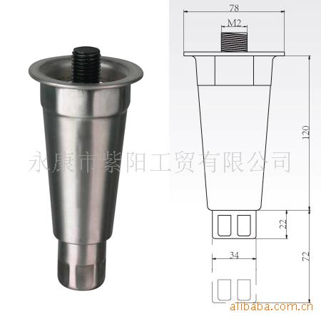 供應PS-302調節腳/不銹鋼錐度調節腳/可調節墊腳/水平調節腳工廠,批發,進口,代購