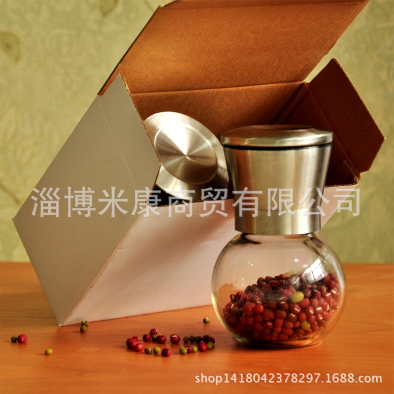 不銹鋼手動胡椒研磨器 陶瓷芯研磨胡椒粉器兩隻裝 現貨供應批發・進口・工廠・代買・代購
