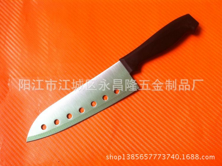 工廠自產自銷 不銹鋼廚房刀  日式料理刀 魚片刀 七孔壽司刀工廠,批發,進口,代購