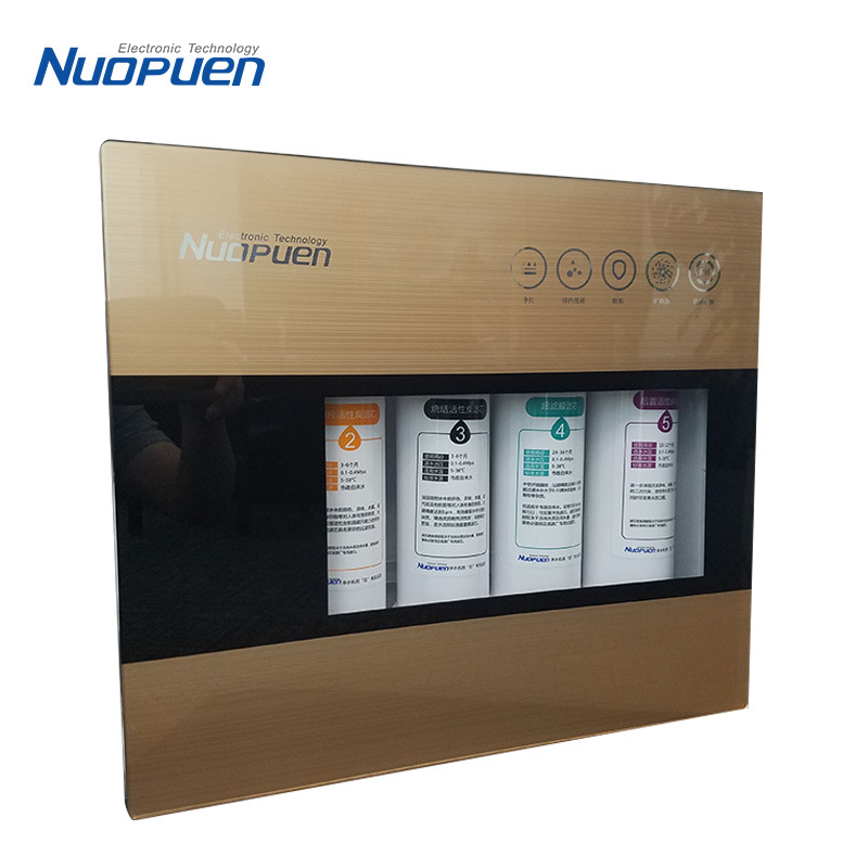 諾普恩科技新款傢用五級卡接超濾凈水器壁掛臺式會銷直飲水凈水機工廠,批發,進口,代購