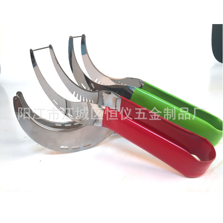有現貨 不銹鋼西瓜切 哈密瓜切片器 西瓜切片器 萬能西瓜切神器批發・進口・工廠・代買・代購
