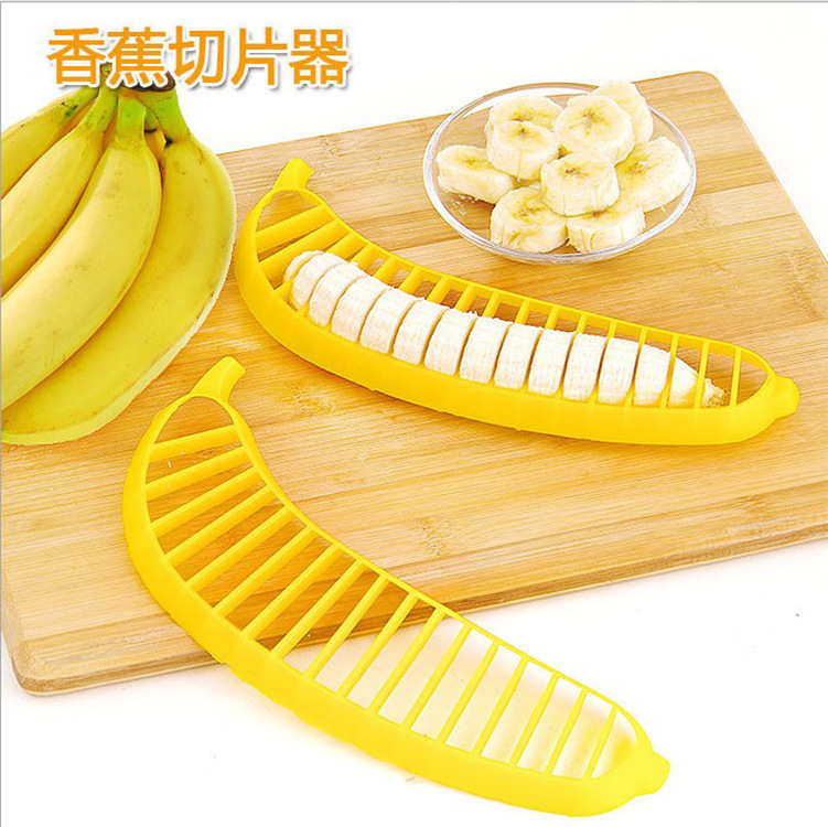 現貨多功能香蕉切片器 水果蔬菜便捷切片刀 創意廚房工具一件代發批發・進口・工廠・代買・代購