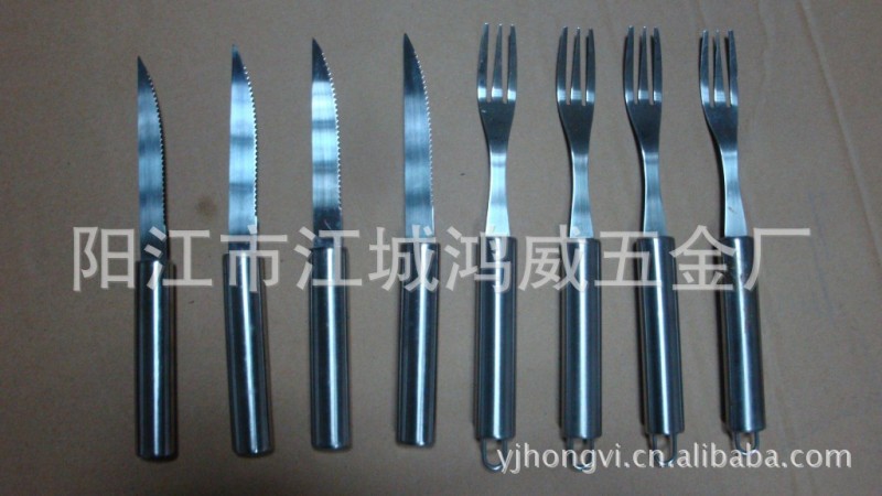 【廠傢直銷】刀叉,牛扒刀叉;西餐刀叉;高檔精美牛扒刀叉工廠,批發,進口,代購