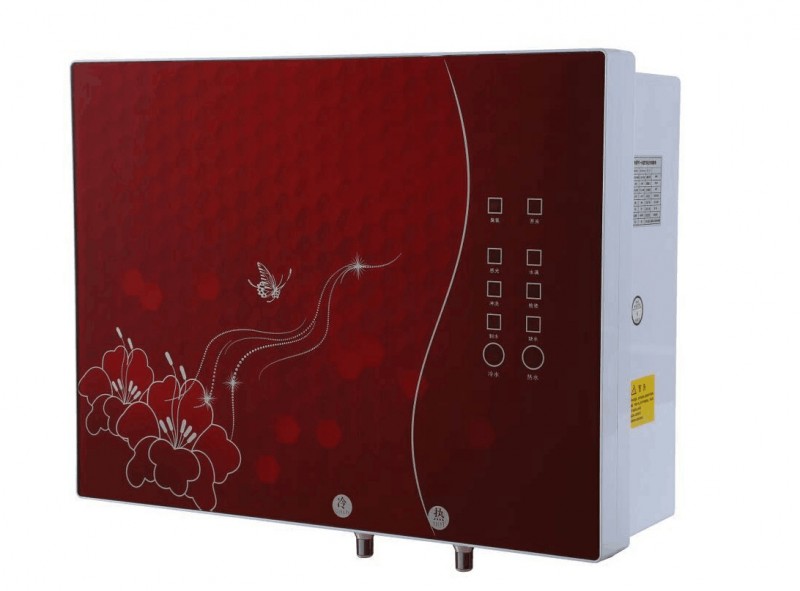 RO冷熱一體純水機會銷五級反滲透RO膜凈水器OEM傢用壁掛直飲機工廠,批發,進口,代購