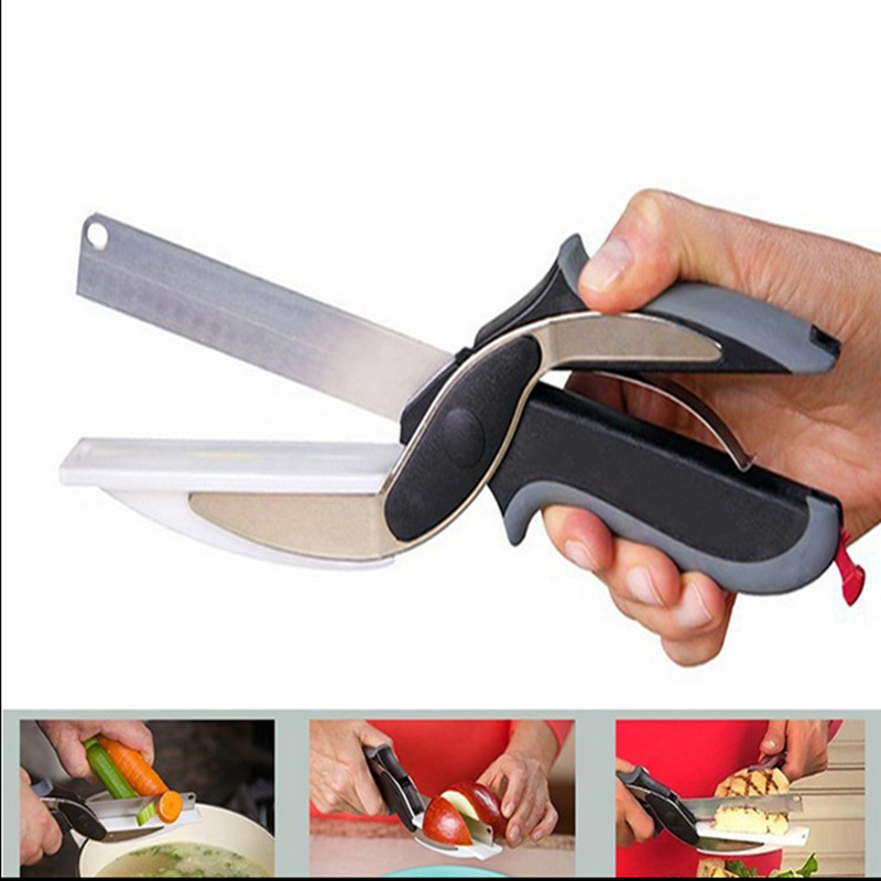 Clever Cutter 蔬菜剪刀 多功能菜刀 嬰兒蔬菜剪刀工廠,批發,進口,代購