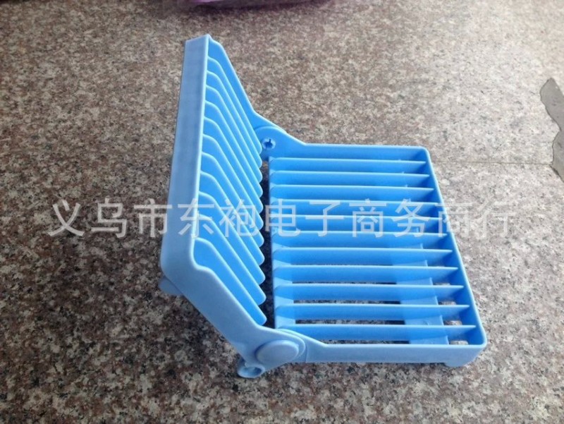 廚房折疊式盤子架 碟子收納架 碗碟盤瀝水架 廚房小工具批發・進口・工廠・代買・代購