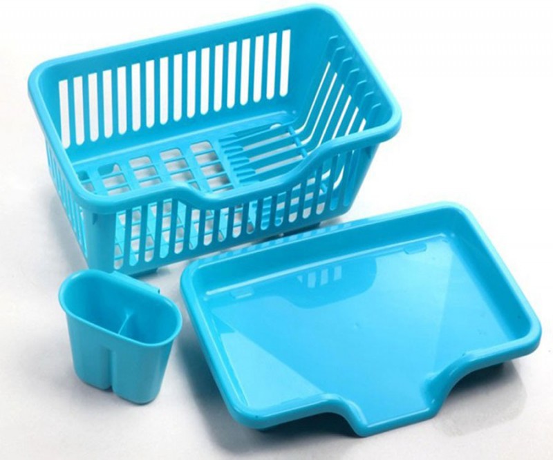 馨蕊塑料架廚房 塑料碗碟架 單層 加厚滴水碗碟收納架子 瀝水碗架工廠,批發,進口,代購