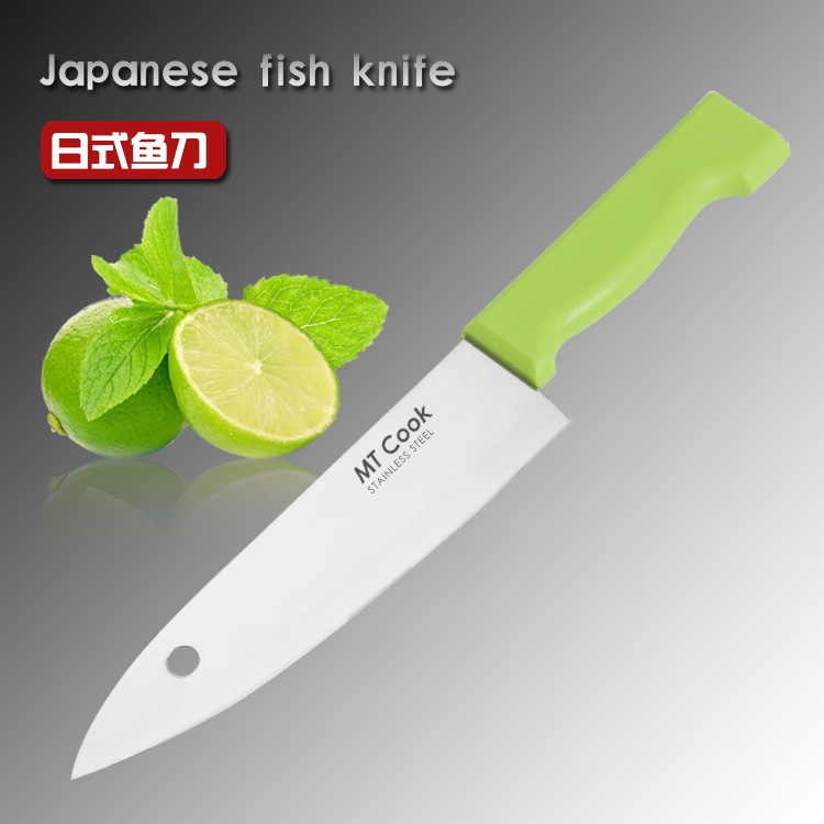 JG431日式魚刀 廚師日式料理刀 生魚刀 廚用不黏菜刀工廠,批發,進口,代購