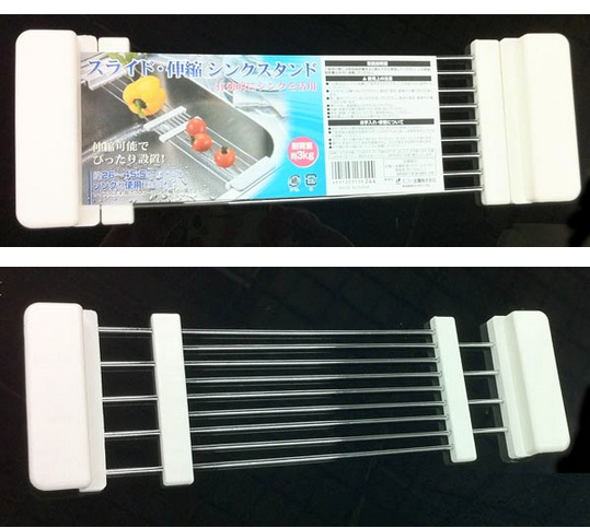 日本進口廚房置物架碗筷瀝水架碗碟架水槽收納架晾碗架餐具整理架批發・進口・工廠・代買・代購