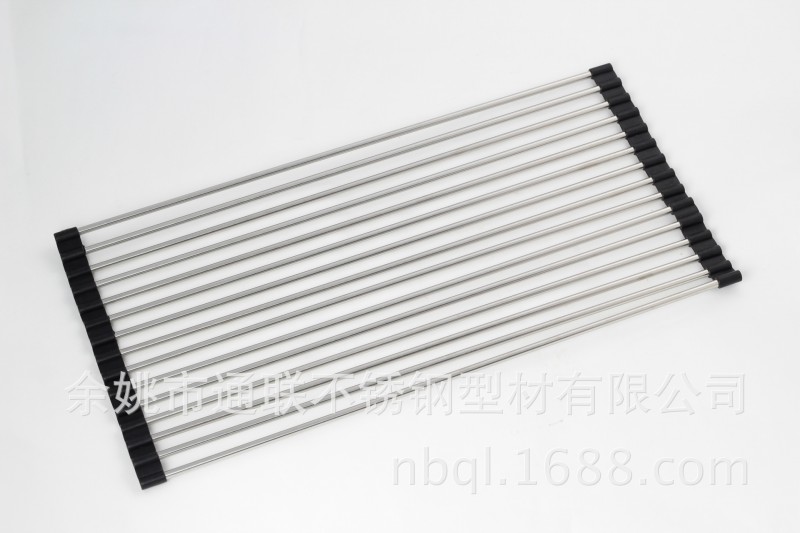 廚房水槽瀝水架[304不銹鋼+矽膠] 個性化設計 節省空間 耐用批發・進口・工廠・代買・代購