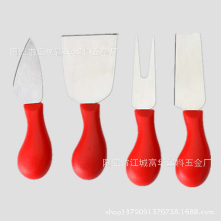 廚房小工具 芝士套刀 彩色塑料手柄奶酪刀 牛油刀批發・進口・工廠・代買・代購