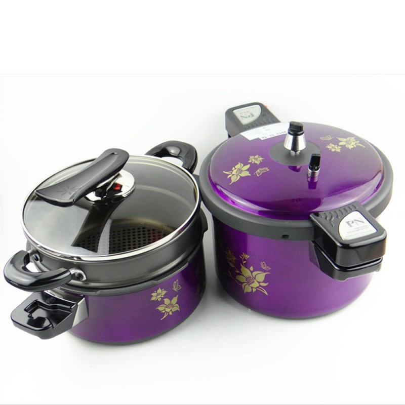 韓國PN豐年品牌紫色高壓鍋湯鍋組合 進口廚房用品批發工廠,批發,進口,代購