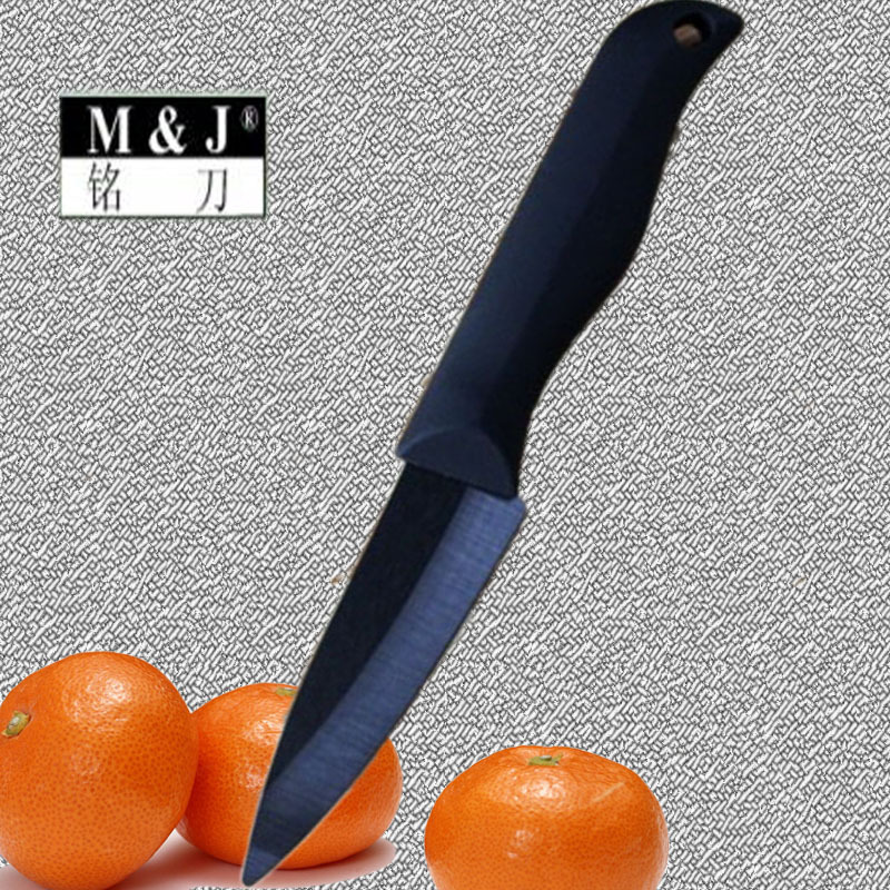 出口歐美 3寸黑色亞麵陶瓷刀工廠,批發,進口,代購