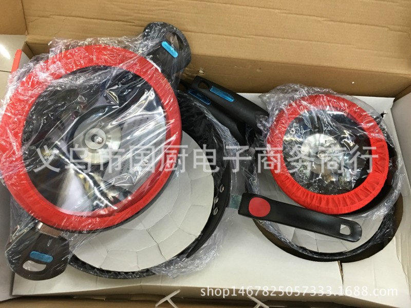 廠傢直套裝禮盒裝黃金搭檔六件套炒鍋湯鍋奶鍋煎鍋六件套批發・進口・工廠・代買・代購