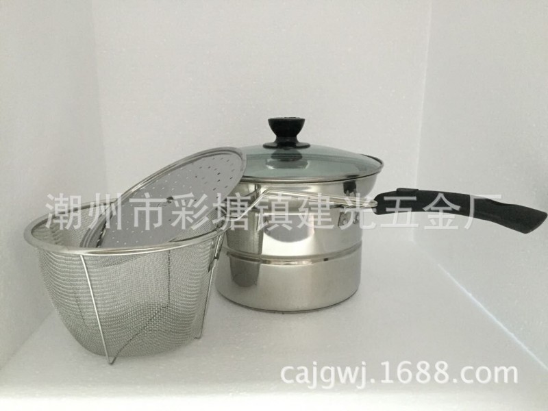 不銹鋼麵條鍋撈麵鍋全能湯燉多用鍋  不銹鋼多功能蒸煮麵鍋湯鍋工廠,批發,進口,代購