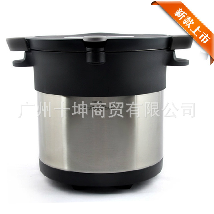 膳魔師/Thermos 不銹鋼真空燜燒鍋具KBC-4500(SBK)4.5L 專櫃正品工廠,批發,進口,代購