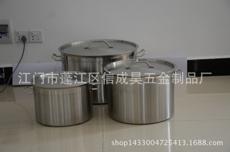 05款不銹鋼桶復合底矮身商用湯桶 電磁爐復合底煲工廠,批發,進口,代購