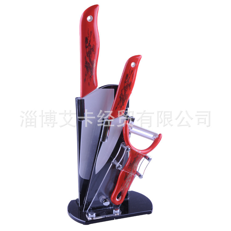 批發陶瓷刀套裝 健康禮品 陶瓷刀禮盒  定製LOGO陶瓷刀工廠,批發,進口,代購