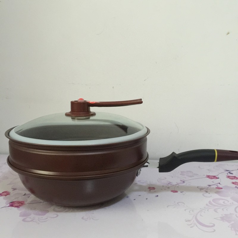 精品熱銷鍋具 紫砂石鍋五件套 無煙不黏鍋 跑江湖紫砂鍋 廠傢直銷工廠,批發,進口,代購