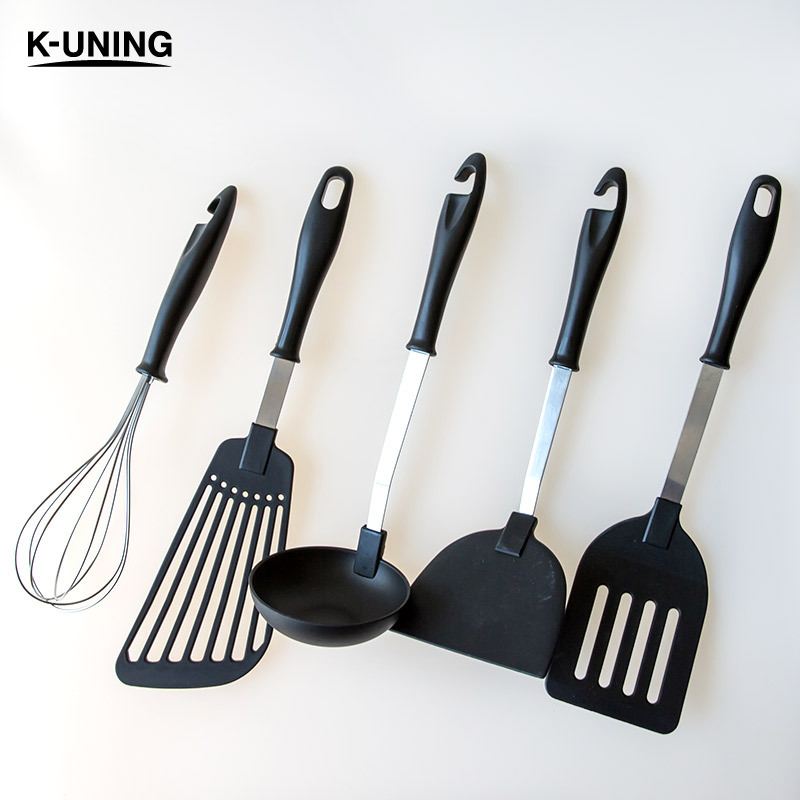 【Kitchen Unique】日本進口樹脂勺子方角平特大鏟子勺鏟套裝濾網工廠,批發,進口,代購